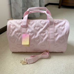 New Stoney Clover Lane x Target Quilted Hearts Duffel Bag